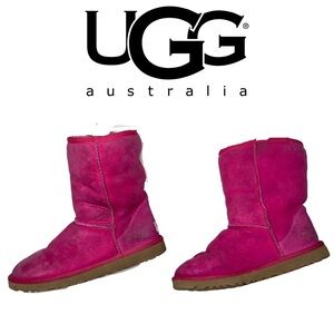 Pink UGGs Classic Short Boots 💕